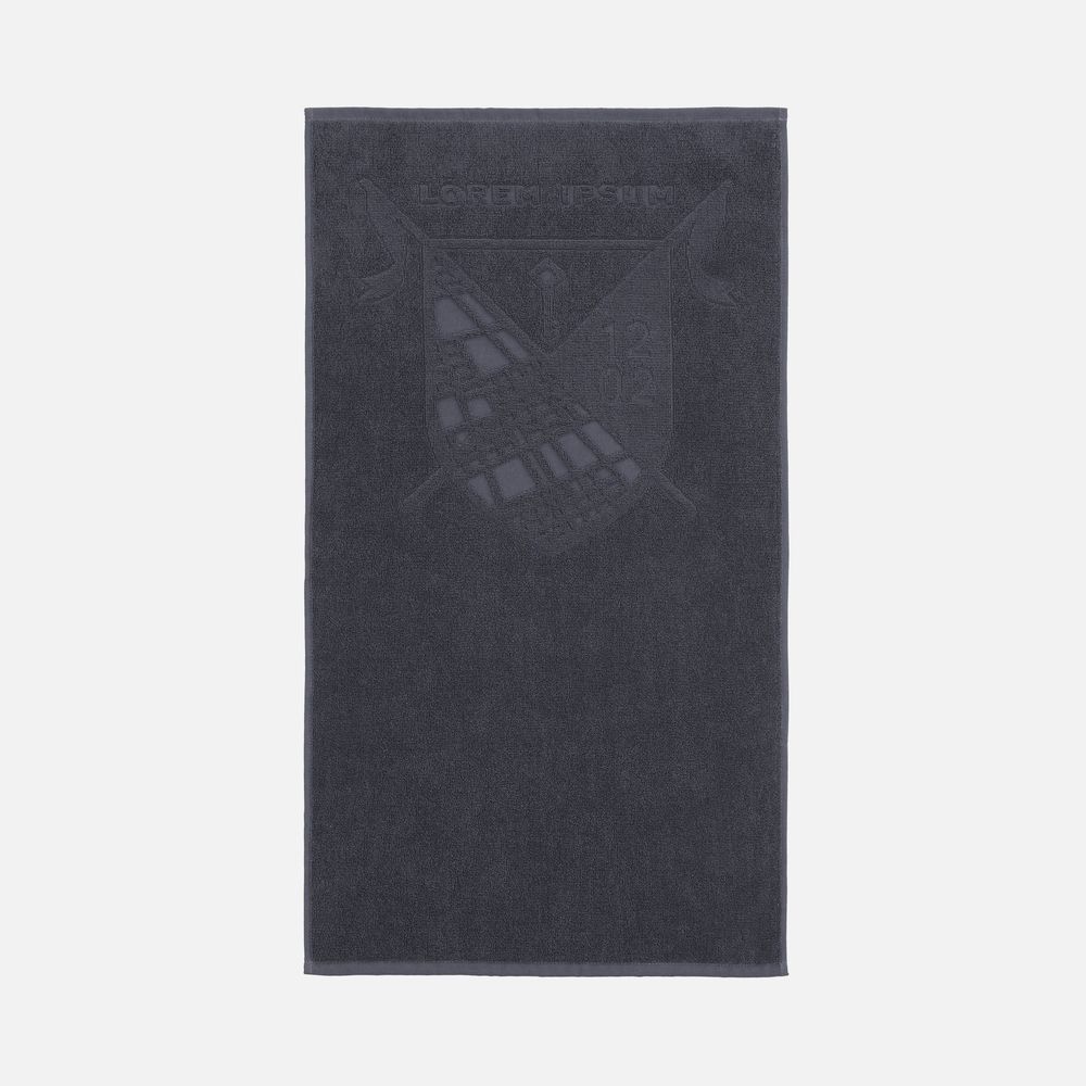 Полотенце на заказ Surpass с рельефным логотипом, среднее