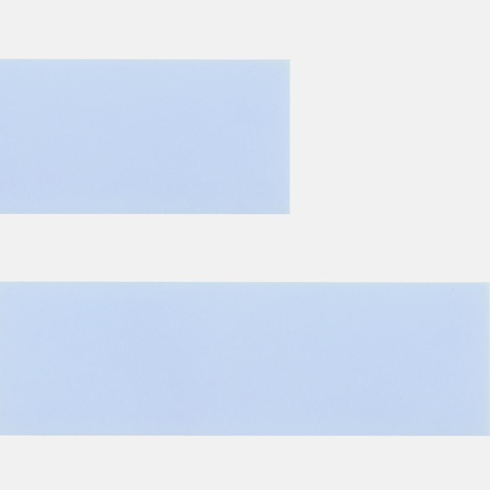 Лента силиконовая Biguna 35 S, прозрачная голубая, 40 см