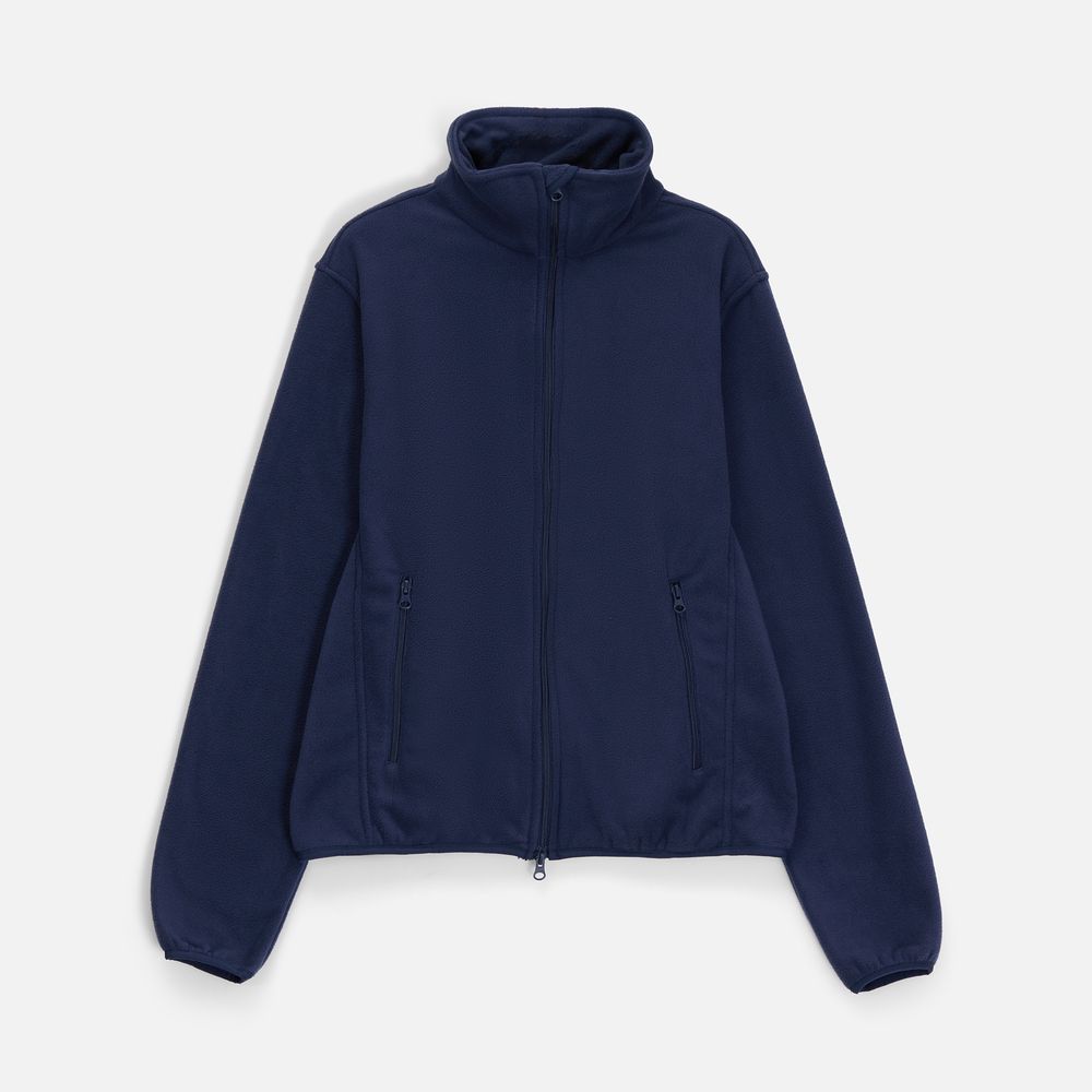 Куртка флисовая унисекс Ben Mac, темно-синяя, размер S