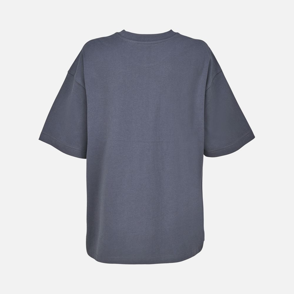 Футболка оверсайз женская Boxy Women, темно-серая (графит), размер S