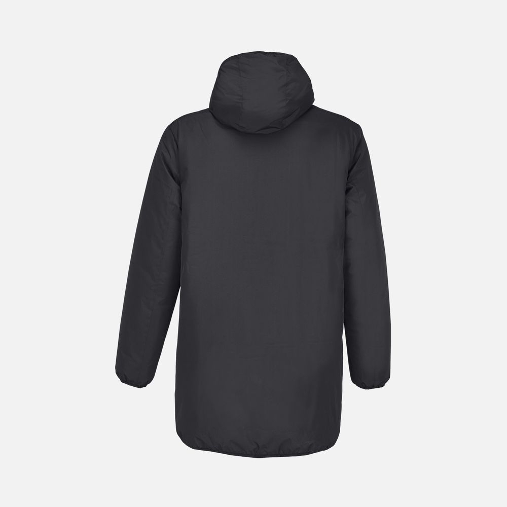 Куртка-парка унисекс Reverse, черная, размер L