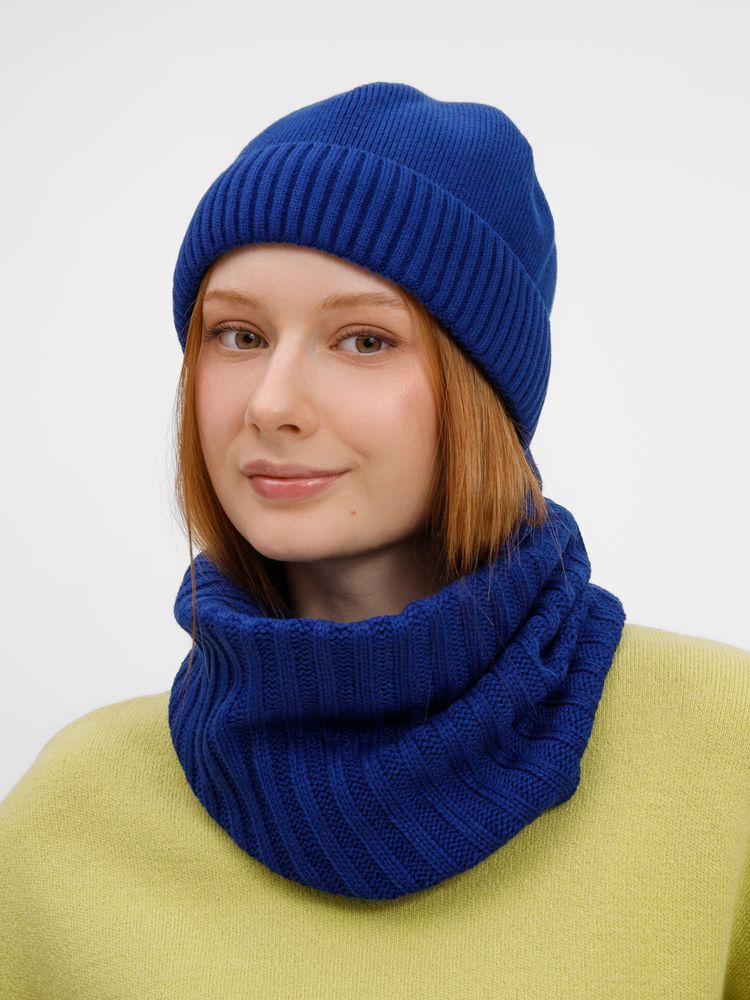 Шапка ComFleece, темно-синяя (кобальт)