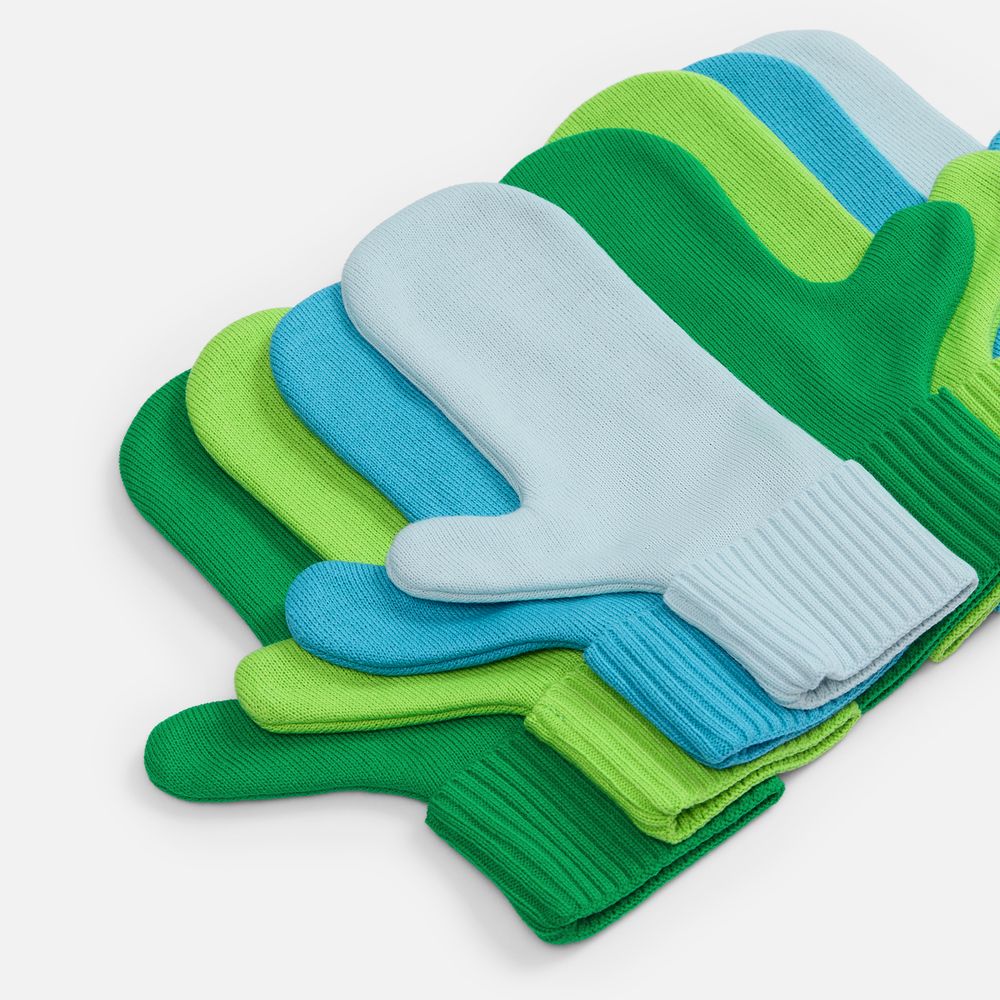 Варежки Yong, зеленые, размер S/M