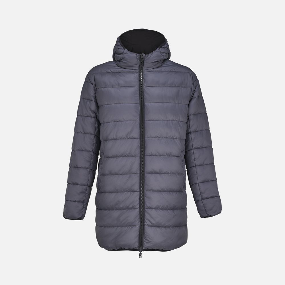 Куртка-парка унисекс Reverse, черная, размер L