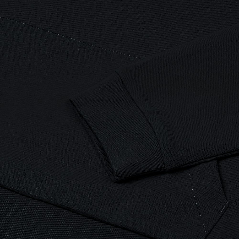 Толстовка на молнии с капюшоном Unit Siverga Heavy черная, размер 3XL