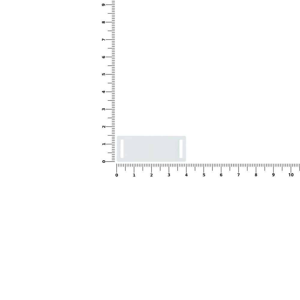 Лейбл из ПВХ Kova, прозрачный