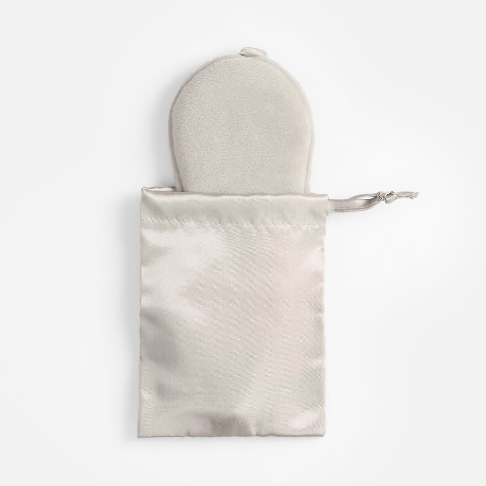 Двухстороняя маска для сна Veluto, серая