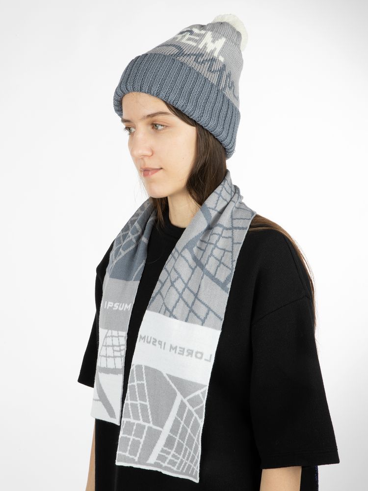 Шапка Joyful на заказ, полушерсть