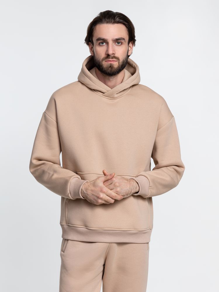 Худи Kulonga Oversize, бежевое, размер M/L