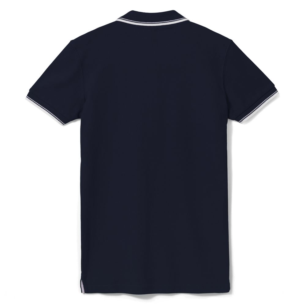 Рубашка поло женская Practice women 270 темно-синяя с белым, размер M