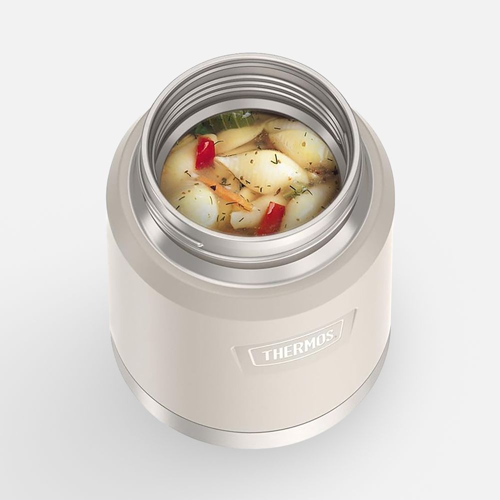Термос для еды Icon 470, бежевый