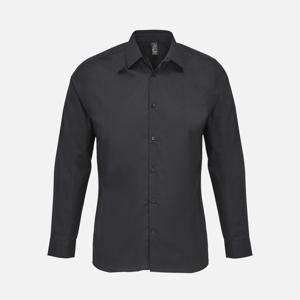 Рубашка мужская Bailey, черная, размер 5XL