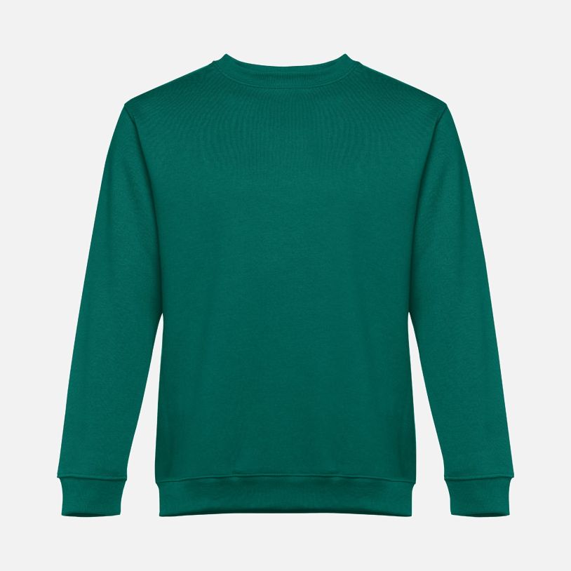 Свитшот унисекс Delta, темно-зеленый, размер XL