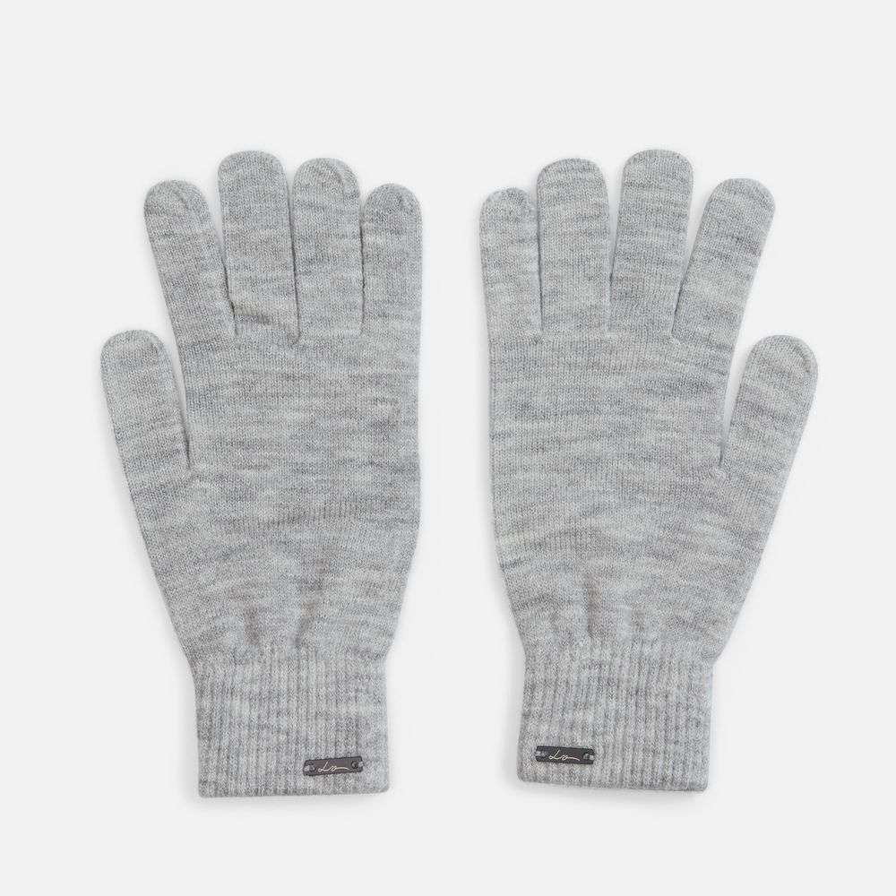 Перчатки Urban Flow, светло-серый меланж, размеры S/M