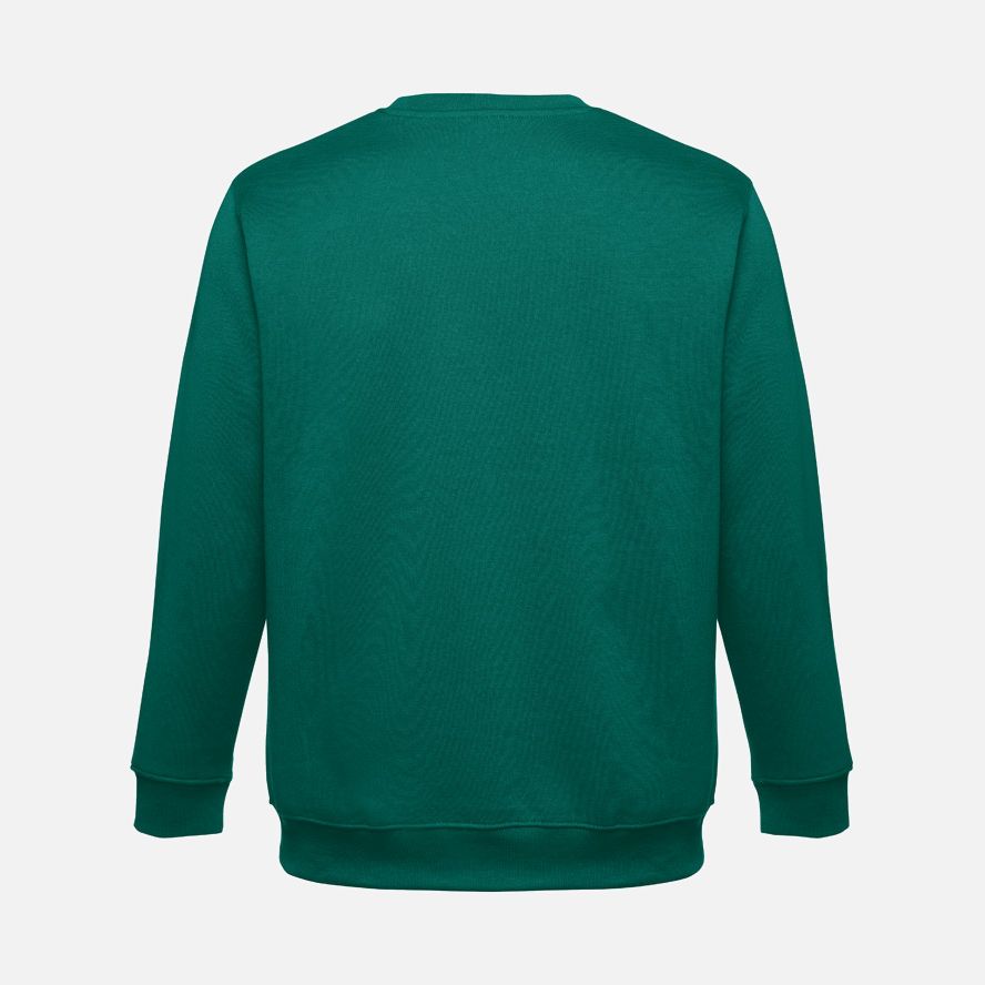 Свитшот унисекс Delta, темно-зеленый, размер XL