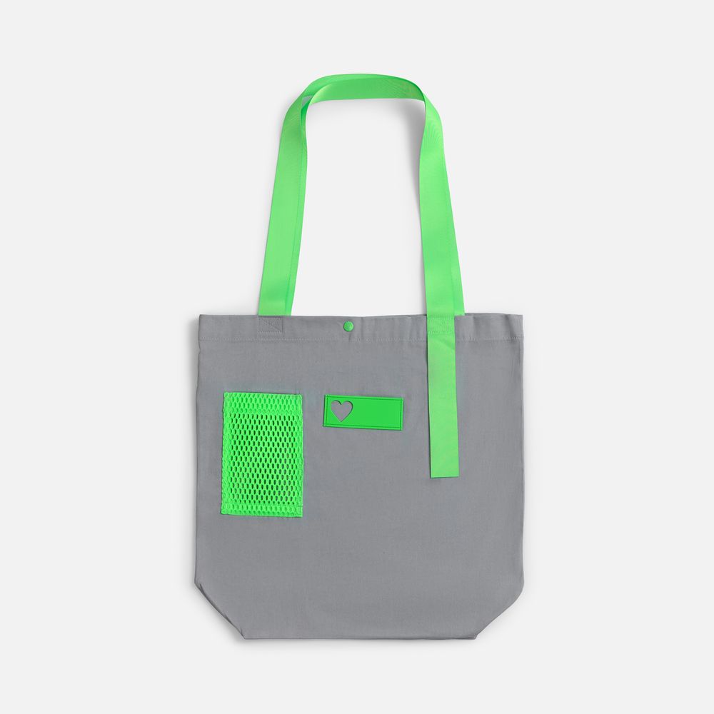 Шопер-конструктор Taga с зелеными элементами