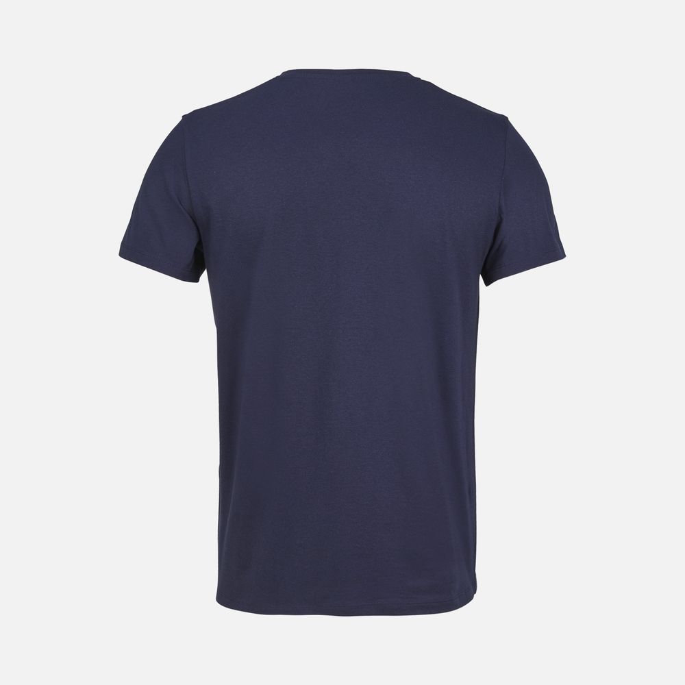 Футболка унисекс Regent с V-образным вырезом, кобальт (темно-синяя), размер L