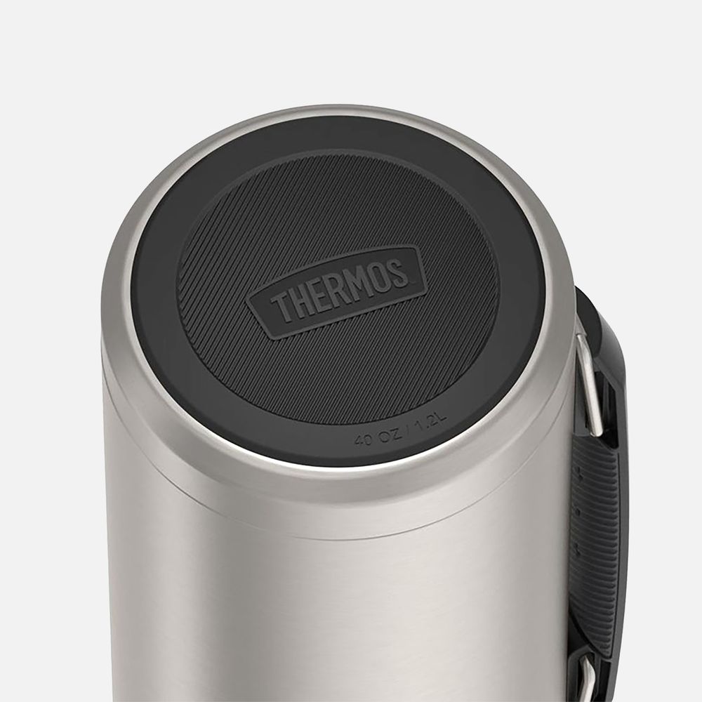 Термос Icon 1200, серебристый (стальной)