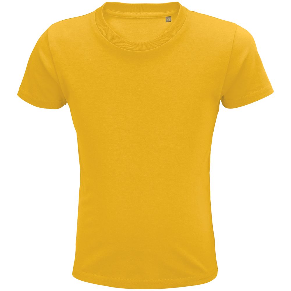 Футболка детская Pioneer Kids, желтая, на рост 106-116 см (6 лет)