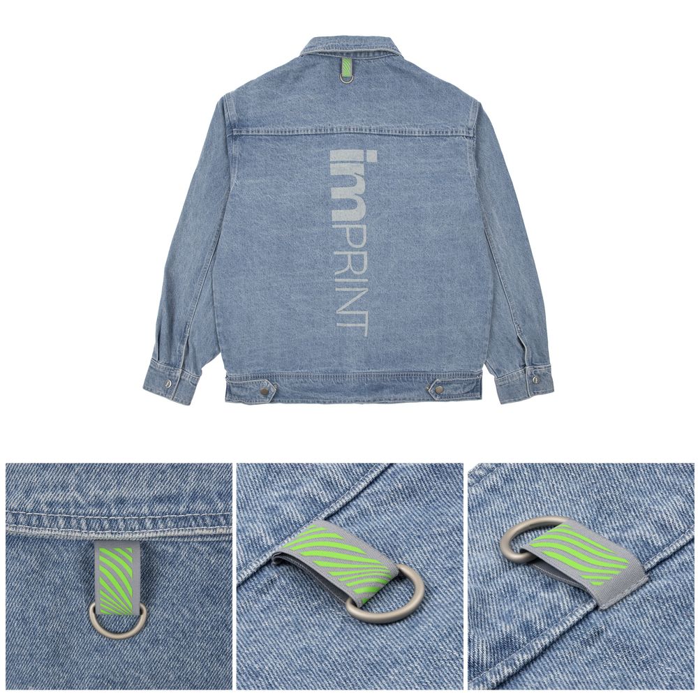 Куртка джинсовая O2, голубая, размер XS/S