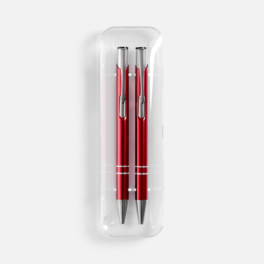 Набор из 2 ручек Keskus, красный