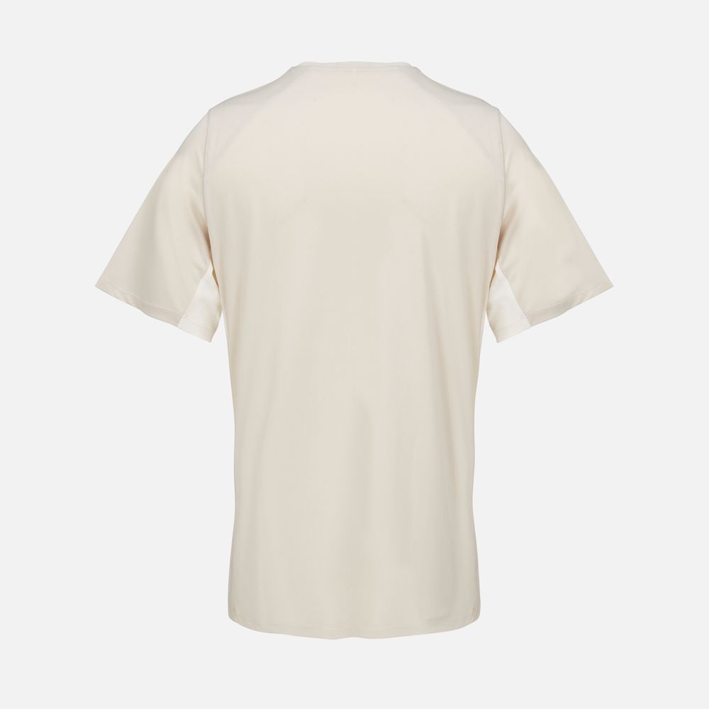 Футболка спортивная унисекс Storm, бежевая (льняная), размер XL