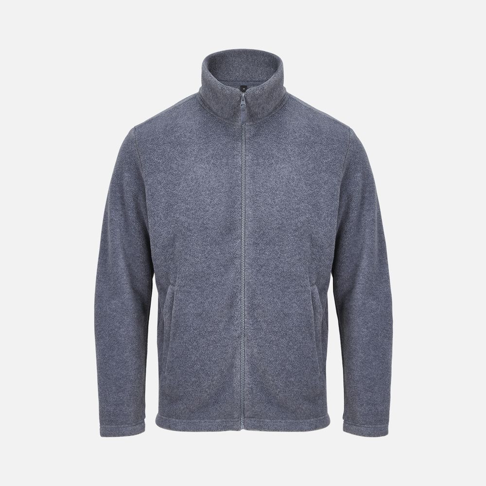 Куртка флисовая унисекс Nitro, серый меланж, размер 3XL