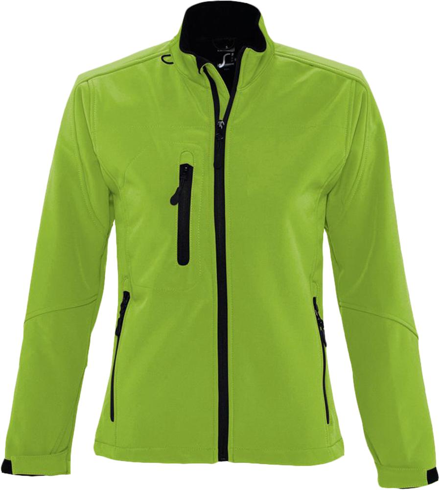 Куртка женская на молнии Roxy 340 зеленая, размер S