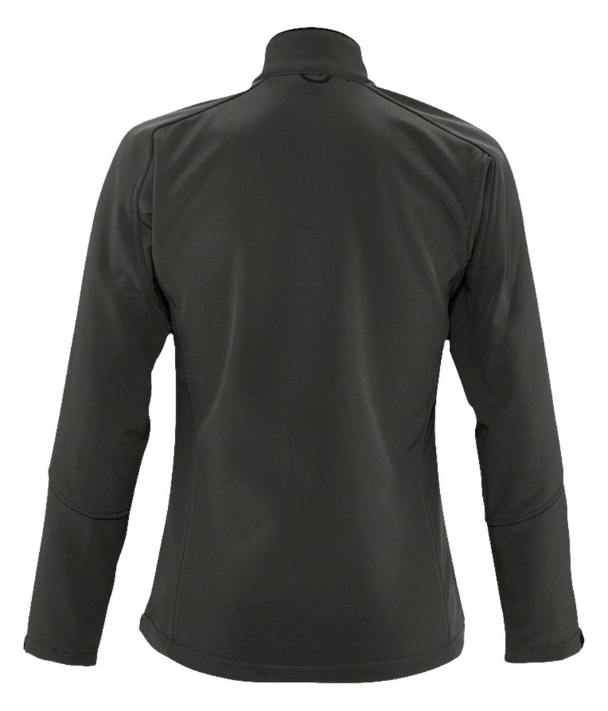 Куртка женская на молнии Roxy 340 темно-серая, размер XXL