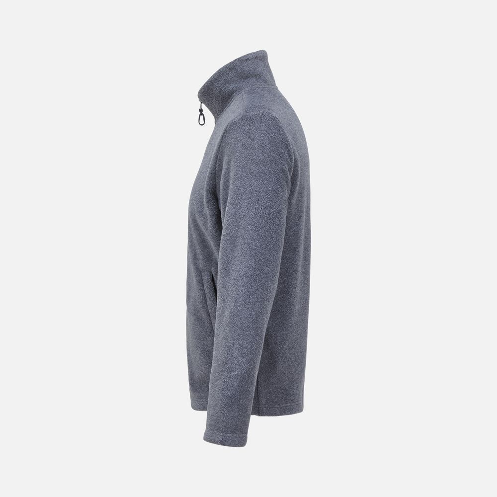 Куртка флисовая унисекс Nitro, серый меланж, размер 3XL