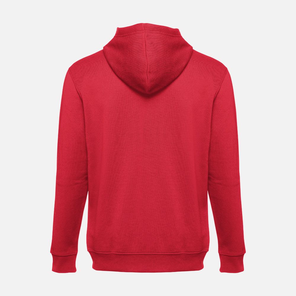 Толстовка мужская на молнии с капюшоном Amsterdam, красная, размер L