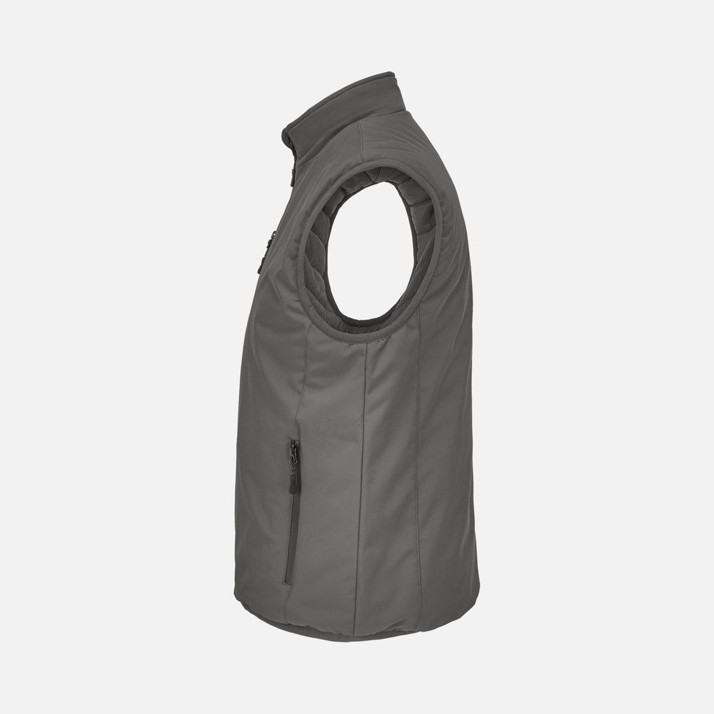 Жилет софтшелл унисекс Falcon BW, темно-серый, размер M