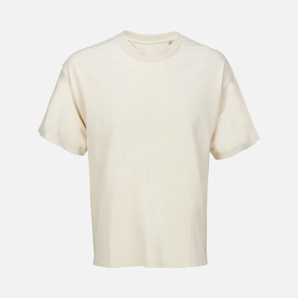 Футболка оверсайз унисекс Legacy, светло-бежевая (неокрашенная), размер XS