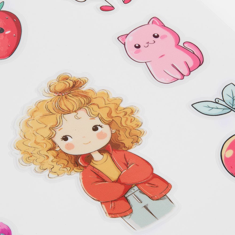 Стикерпак UV-DTF Thematic, для девочек