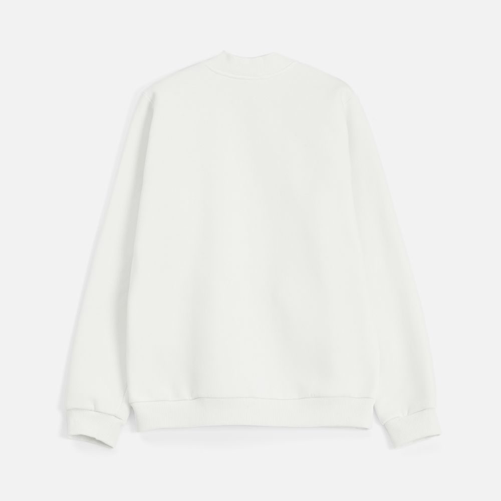 Бомбер унисекс Estado, молочно-белый, размер S