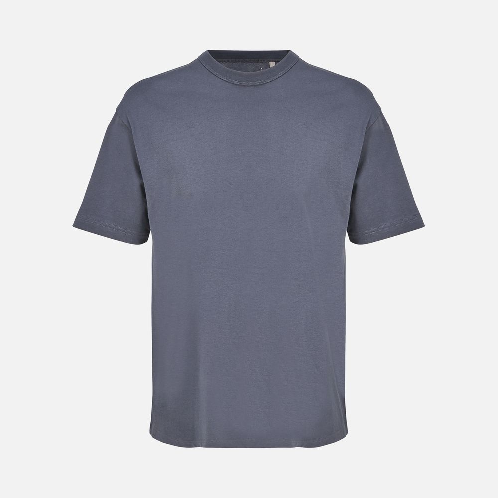 Футболка оверсайз мужская Boxy Men, темно-серая (графит), размер M