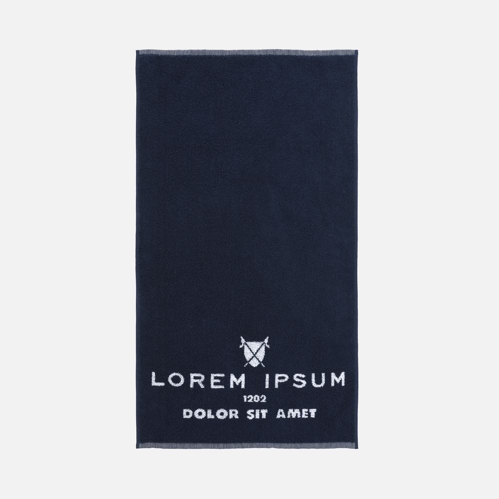 Полотенце на заказ Surpass с пестротканым логотипом, большое