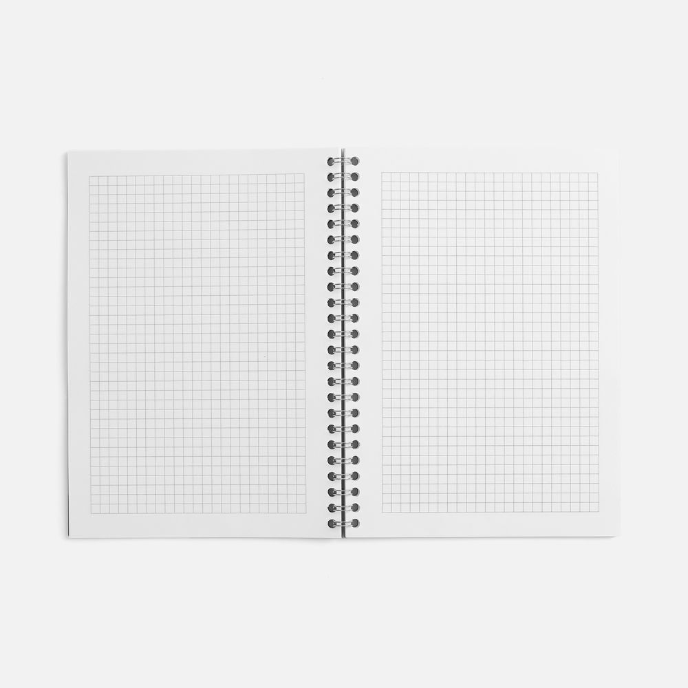 Блокнот Salvador в клетку, темно-синий