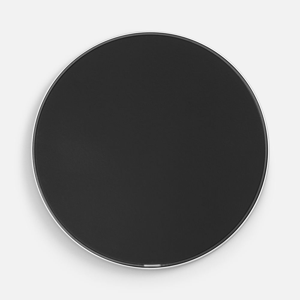 Беспроводное зарядное устройство с подсветкой Lightcore, черное