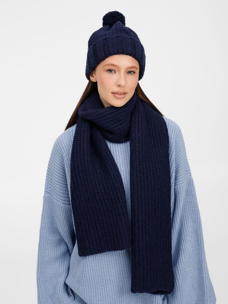 Шапка Frissonelle, темно-синяя