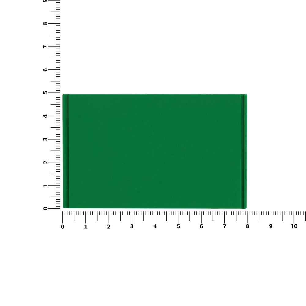 Лейбл из ПВХ Dzeta, XL, зеленый