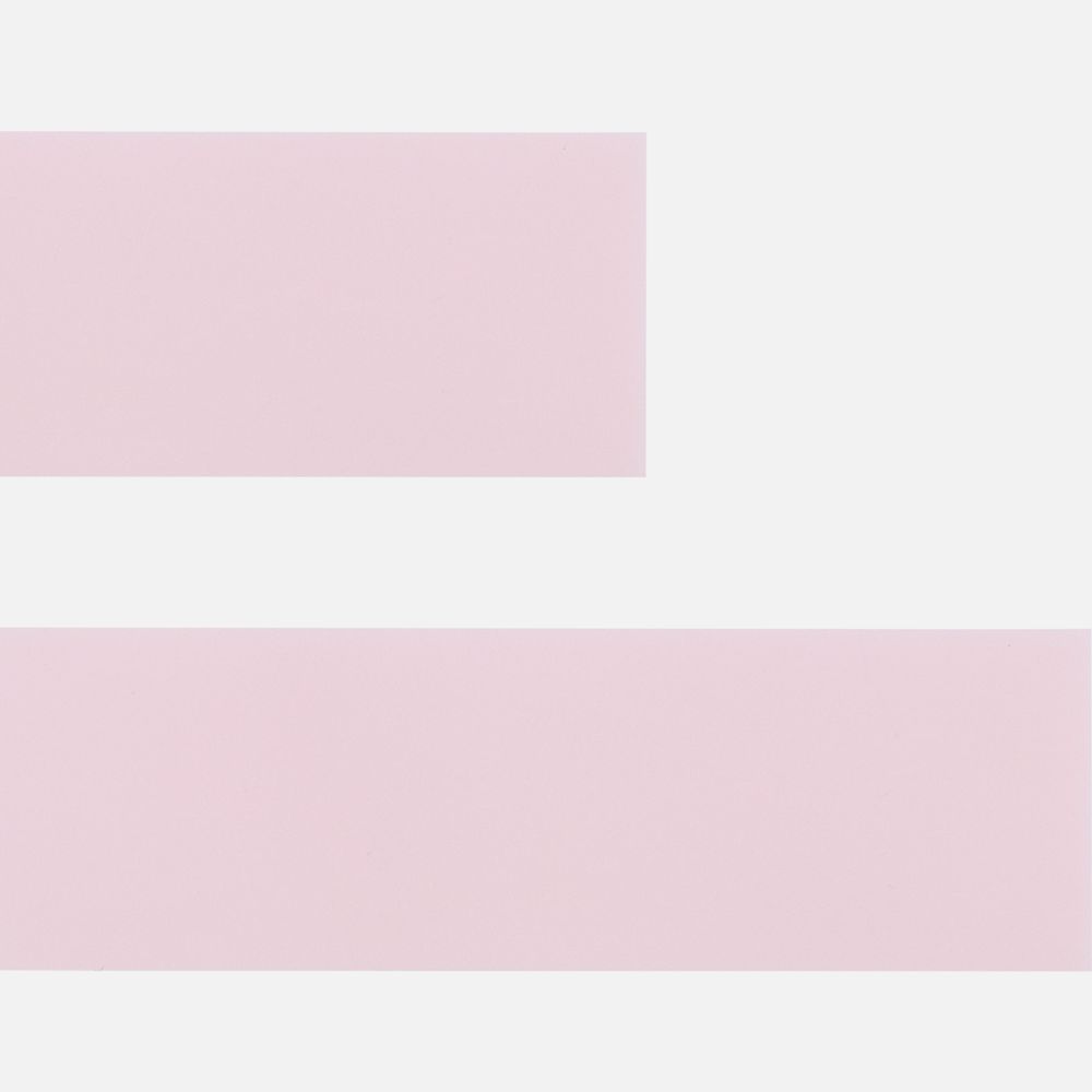 Лента силиконовая Biguna 35 S, прозрачная розовая, 20 см