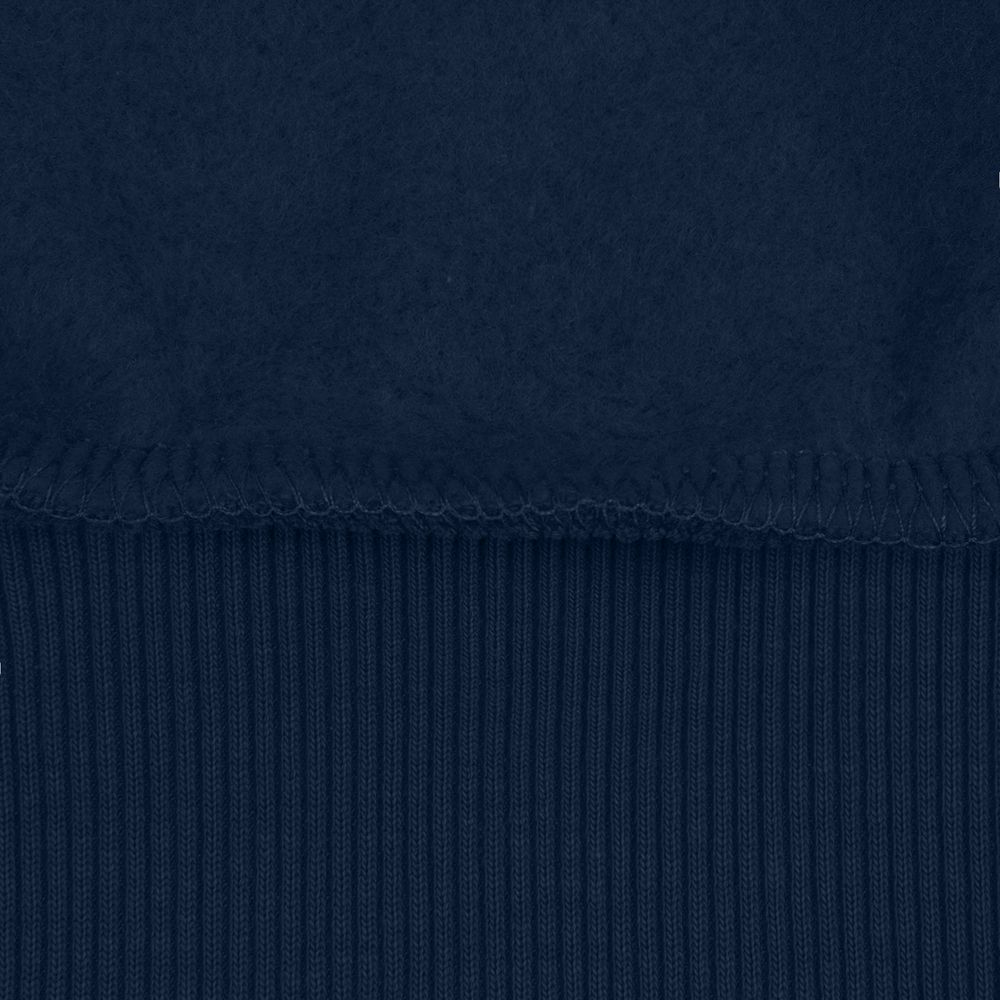 Толстовка с капюшоном Unit Kirenga Heavy темно-синяя, размер XL