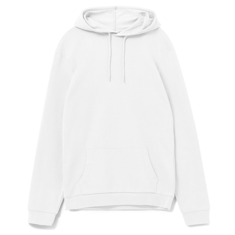 Толстовка с капюшоном унисекс Hoodie, белая, размер L