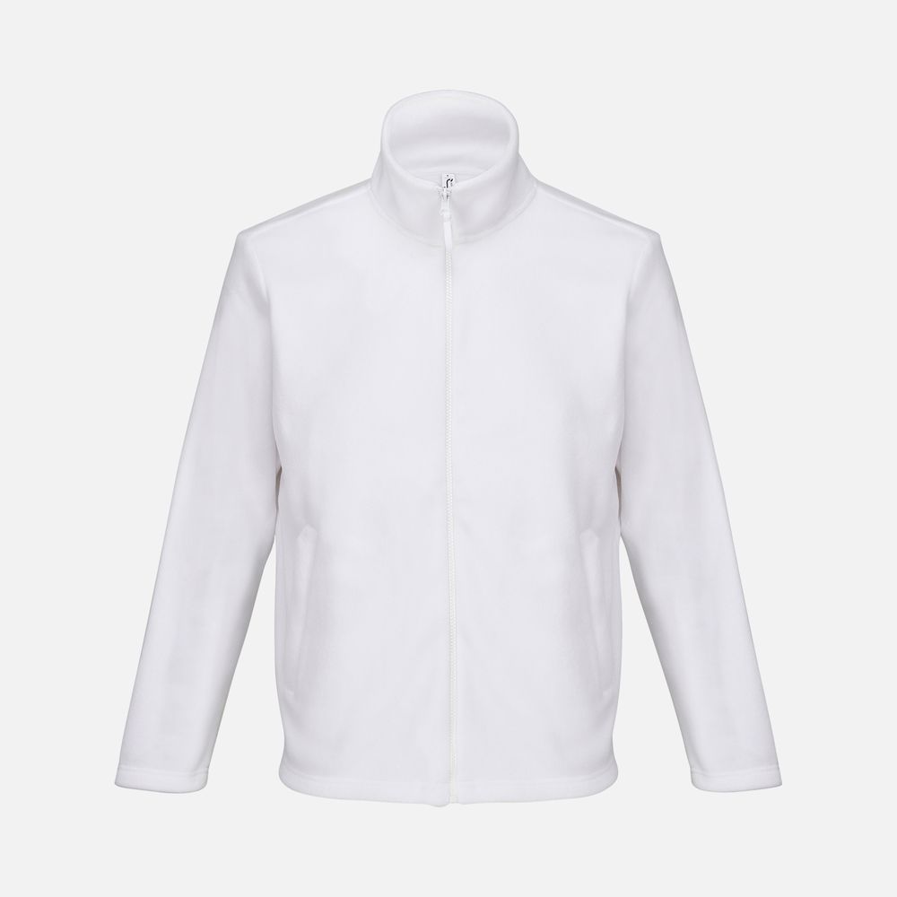 Куртка флисовая унисекс Nitro, белая, размер S