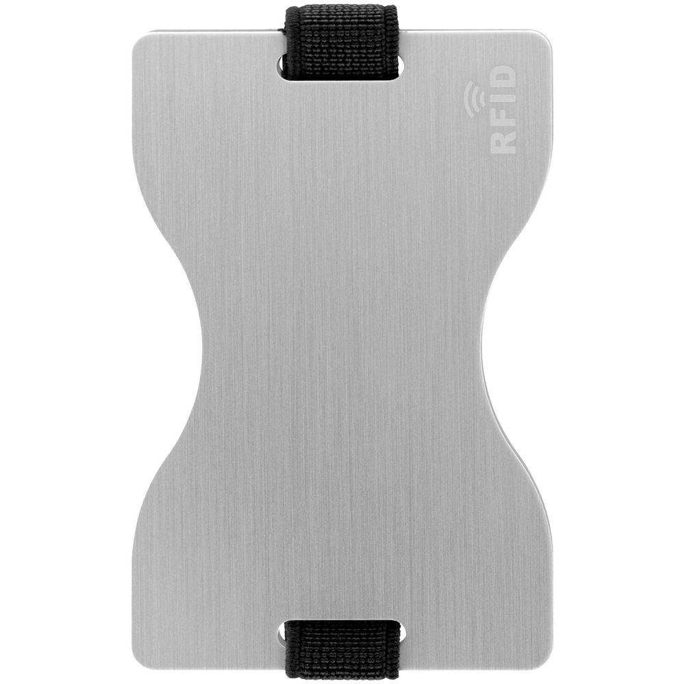 Футляр для карт Muller c RFID-защитой, серебристый