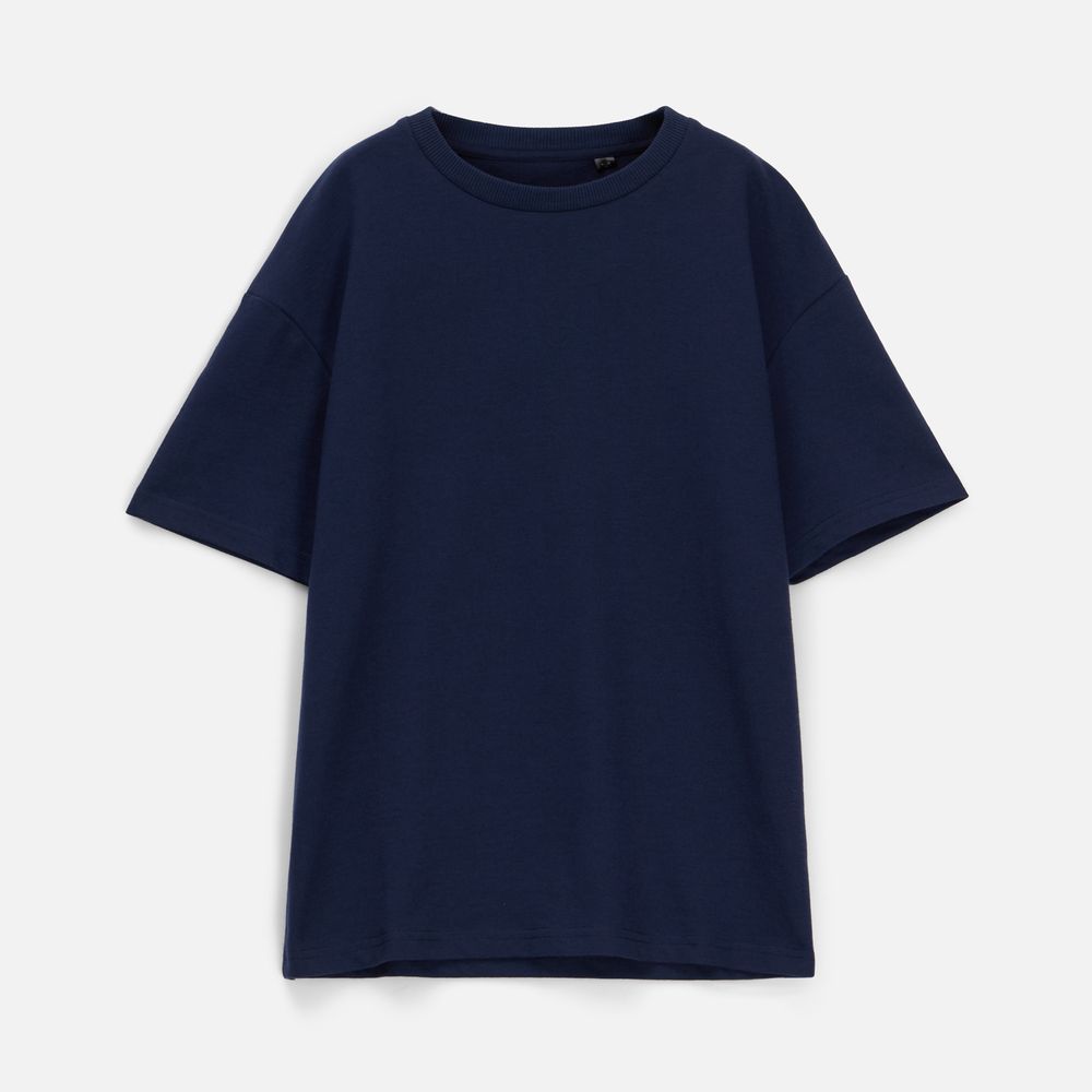 Футболка унисекс Durington, темно-синяя, размер XS/S