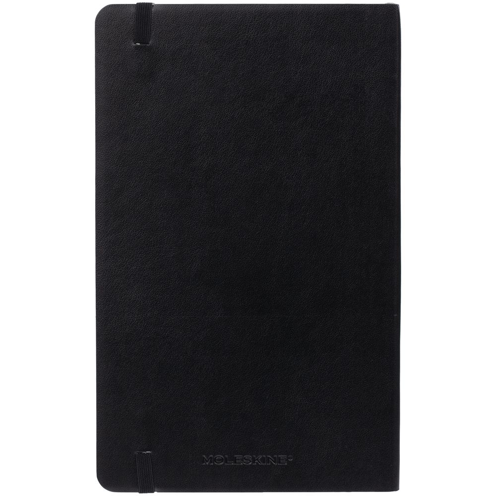 Записная книжка Moleskine Classic Soft Large, в линейку, черная