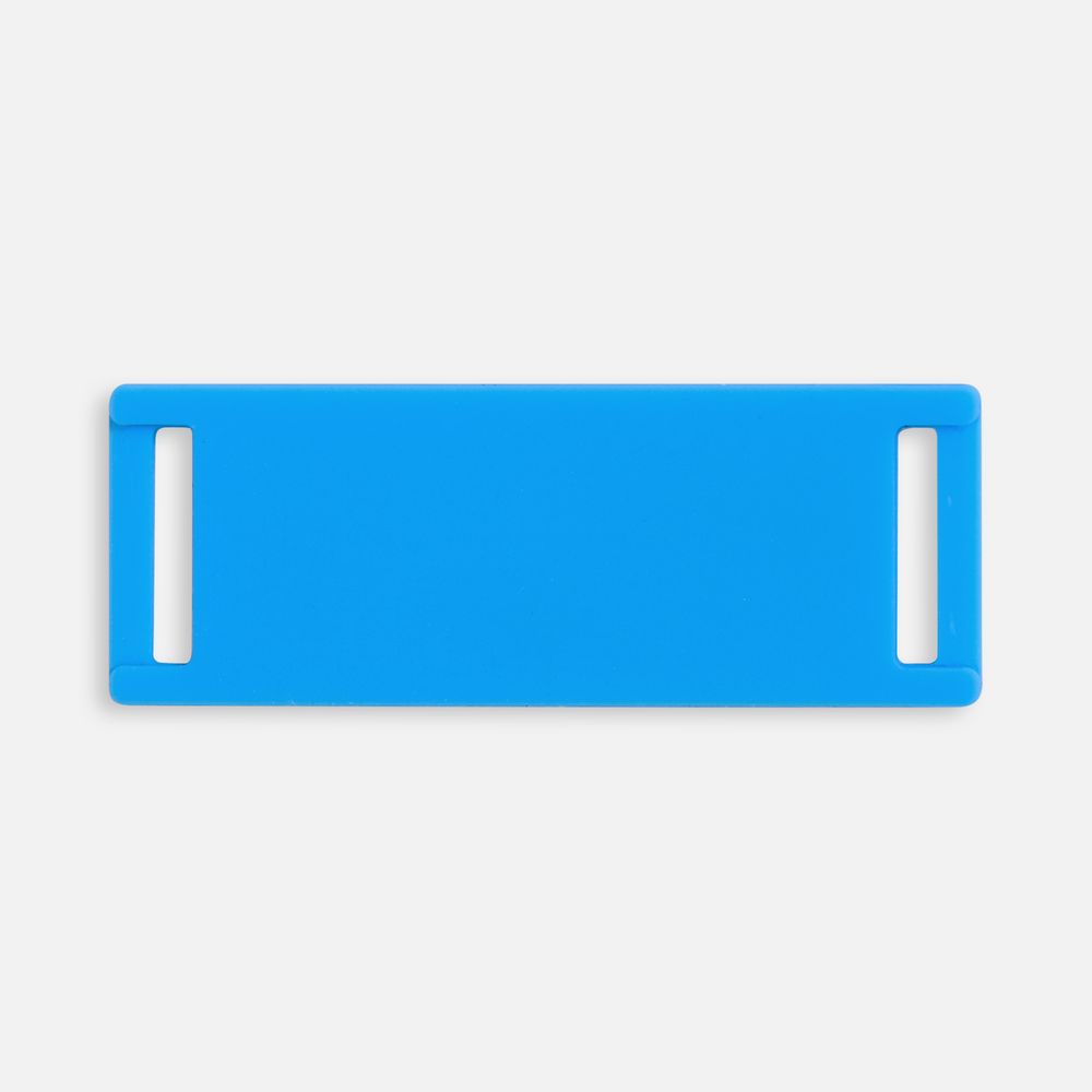 Лейбл из ПВХ Kova, голубой