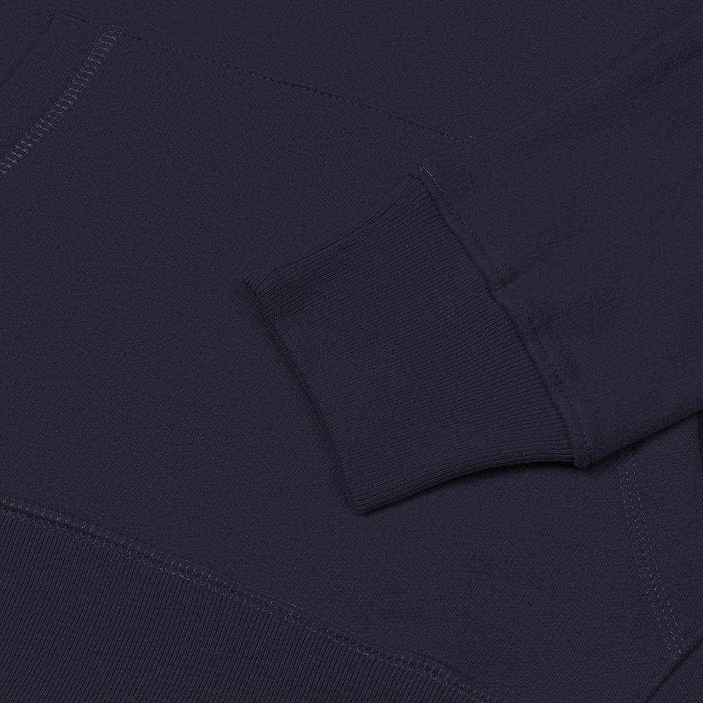 Толстовка с капюшоном унисекс Hoodie, темно-синяя, размер XXL